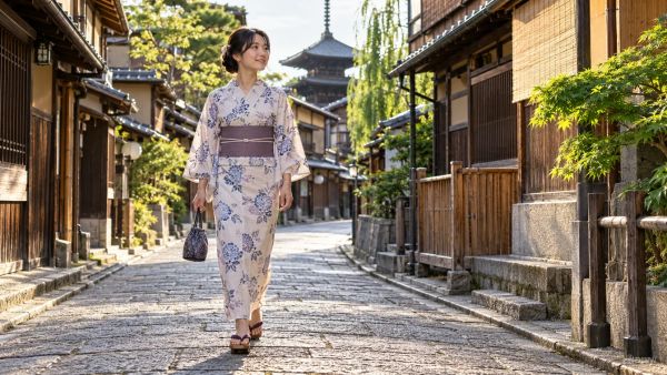 Distinguez le yukata, haori et kimono : guide essentiel