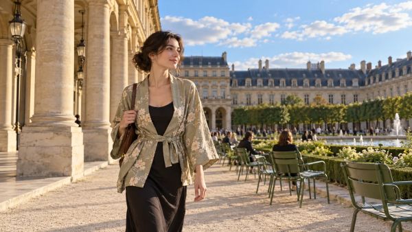 Exploration du kimono : son influence sur la mode française