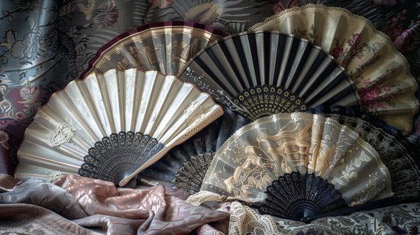 La diversité et l'élégance des éventails