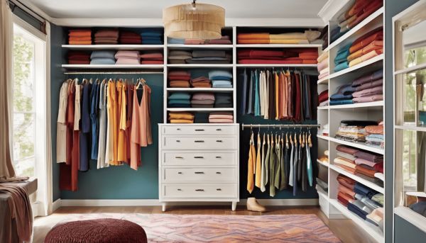 Maîtriser le tri de ses vêtements par couleur pour un rangement optimal
