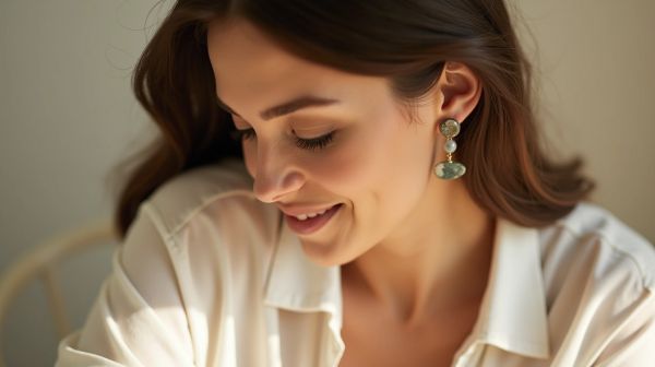 Sublimez votre style avec des boucles d'oreilles en pierre naturelle
