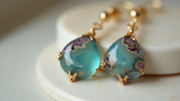 Sublimez votre style avec des boucles d'oreilles en pierre naturelle